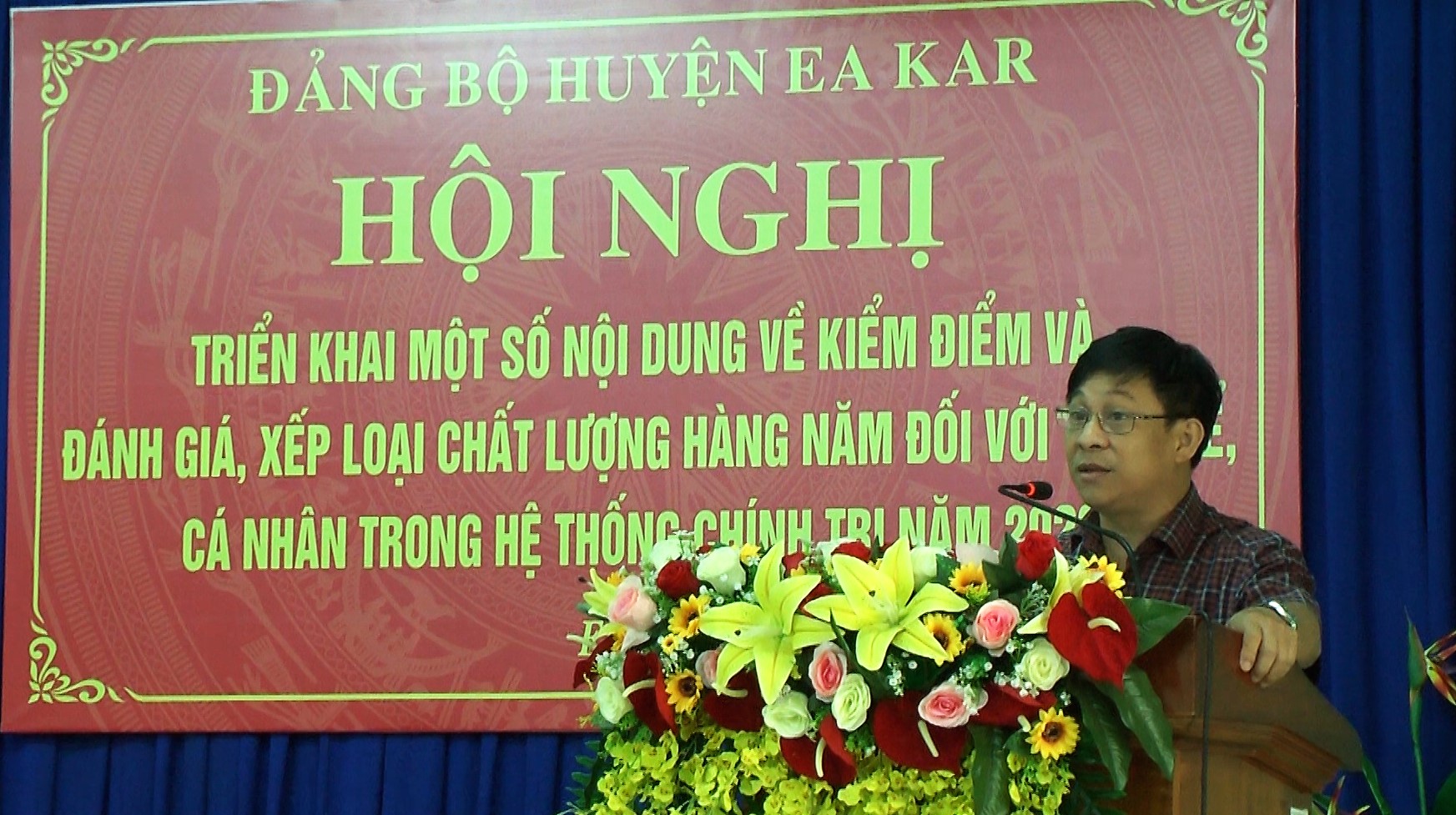 Huyện ủy tổ chức Hội nghị hướng dẫn bình xét, đánh giá.00_00_07_11.Still001